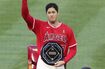 '21年にリーグMVPに選ばれた大谷。今年も受賞が確実視されている