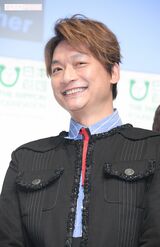 『日本財団　DIVERSI  TY IN THE ARTS企画展　ミュージアム・オブ・トゥギャザー』レセプションに出席した香取慎吾　撮影／高梨俊浩