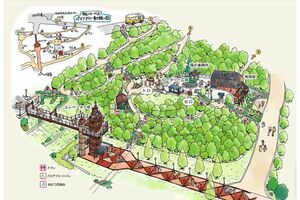  『耳をすませば』や『猫の恩返し』によるエリア（公式サイトより）