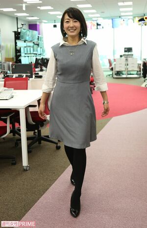 テレ東“夕方の顔”として、いざ出陣!　新社屋の報道フロアにて　撮影／竹内摩耶