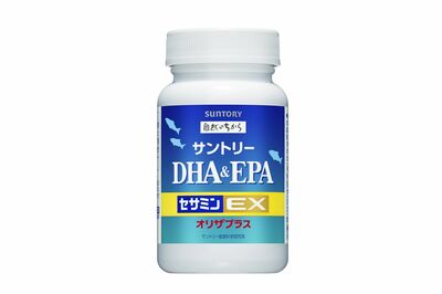 50代からの基礎健康力に必要な7つの成分を1度にとれる「DHA&EPA+セサミンEX」