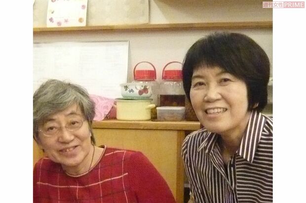 右から、秦さんと秋山さん。出会いは秋山さんの講演会だった