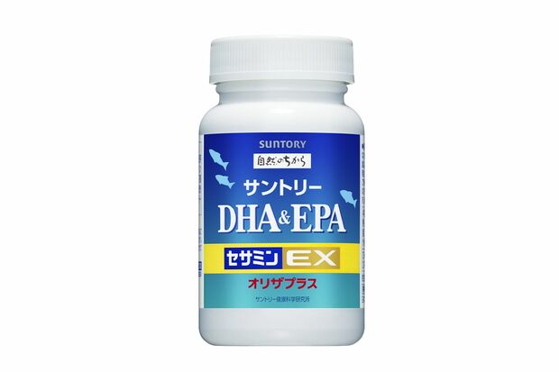 50代からの基礎健康力に必要な7つの成分を1度にとれる「DHA&EPA＋セサミンEX」