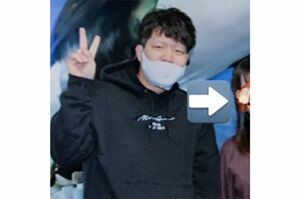 ウーバーイーツ配達員の細川将司容疑者(写真は容疑者のツイッターより)