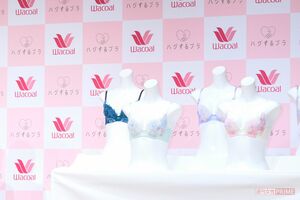 2023年に行われたワコールの「ハグするブラ」新CM会見　