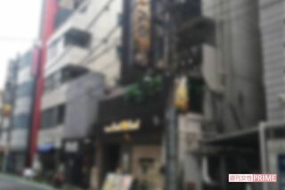 事件現場となった池袋のラブホテル