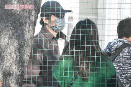 田中圭と元女優妻・Sさん(2021年)