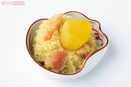 りんご栗きんとん　撮影／矢島泰輔