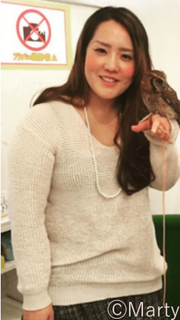 2014年のMartyさん（25歳）