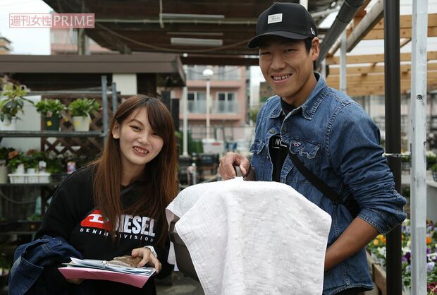 晴れて里親になった２人