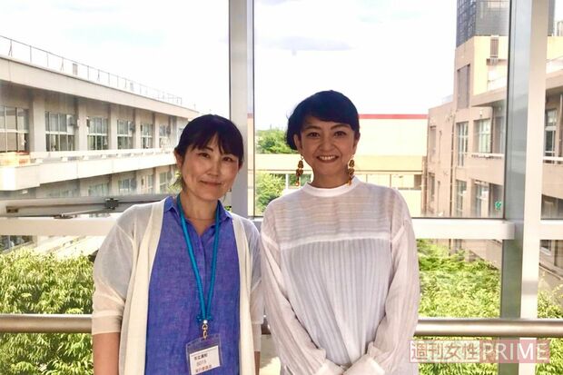 母校・さいたま市立浦和高等学校の創立80周年記念式典で司会をしたとき、呉本さんと