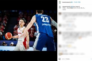 河村勇輝（本人のインスタグラムより）