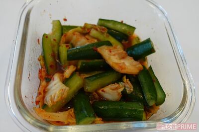 きゅうり＆キムチで脂質の代謝はバッチリ『きゅうりのキムチあえ』