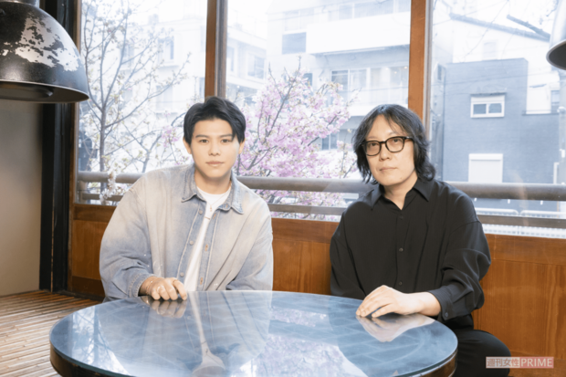 BE:FIRST・LEO、作家・燃え殻(撮影/矢島泰輔)