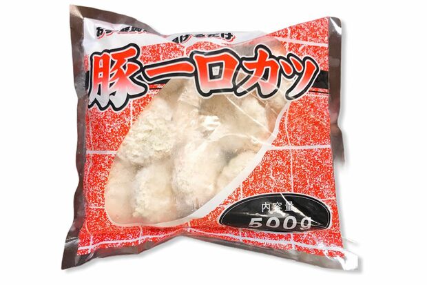 豚一口カツ/500g494円