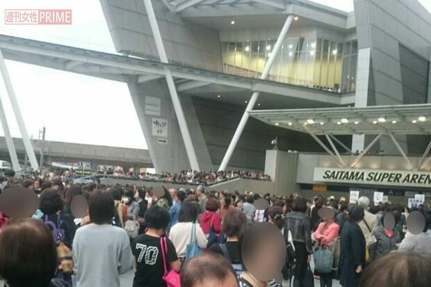 ドタキャン当日、さいたまスーパーアリーナは大混乱