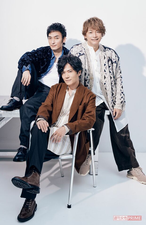 草なぎ剛、稲垣吾郎、香取慎吾（'20年）　撮影／廣瀬靖士