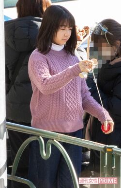 昨年12月の『オー!マイ・ボス!』のロケでは、休憩中にけん玉の練習をしていた