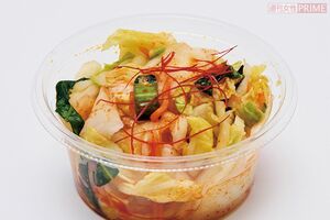 ラー油仕立てのピリ辛白菜 撮影/山田智絵