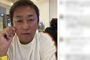 陳謝のため金髪から黒髪に染めたというガーシー議員。帰国前にドバイからトルコに降り立った(本人のインスタグラムより)