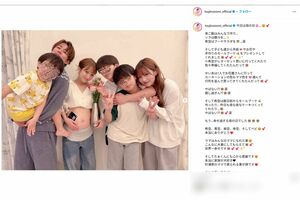 母の日の投稿（辻希美インスタグラムより）