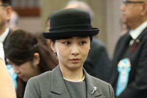 9月1日、関東大震災と東京大空襲の犠牲者を追悼する法要に参列した佳子さま