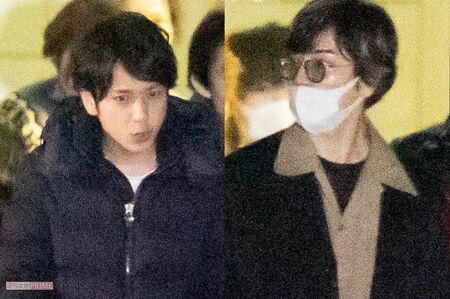 '20年、そろって初詣にやってきた松本潤と二宮和也