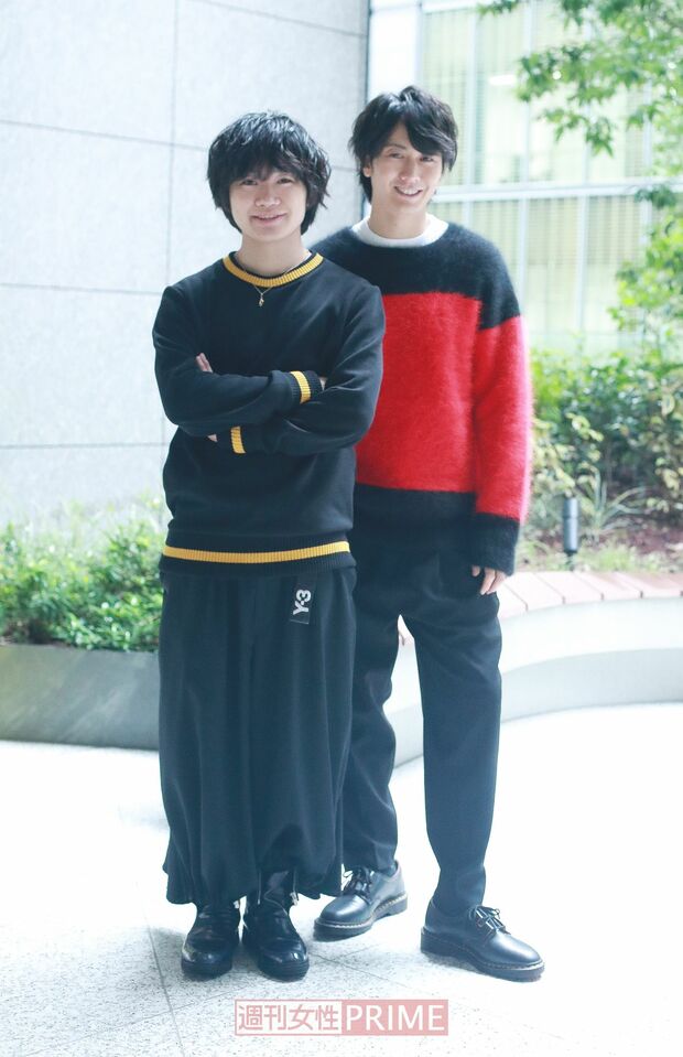 鳥越裕貴、太田基裕　撮影／森田晃博