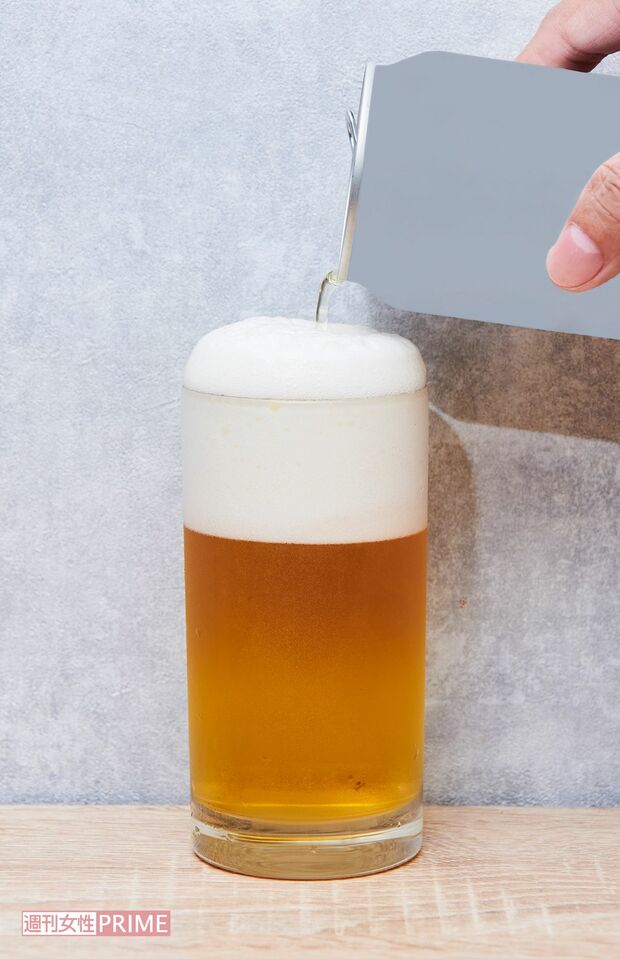 （3）さらに待ち再び注ぐ　撮影／山田智絵