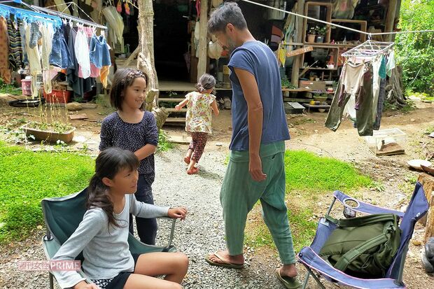 松岡俊介の山奥での生活。洗濯物が多い