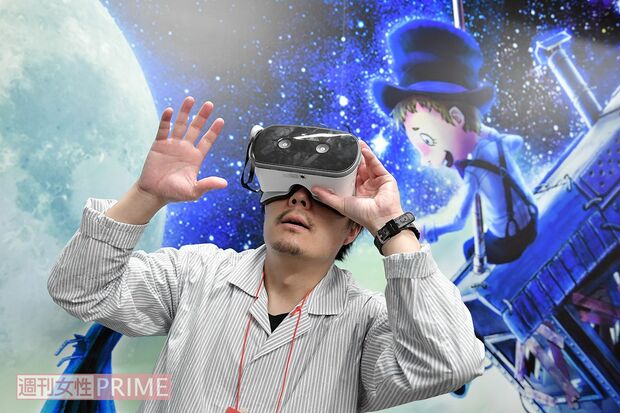 『えんとつ町のプペル』の世界をVR体験　撮影／渡邉智裕