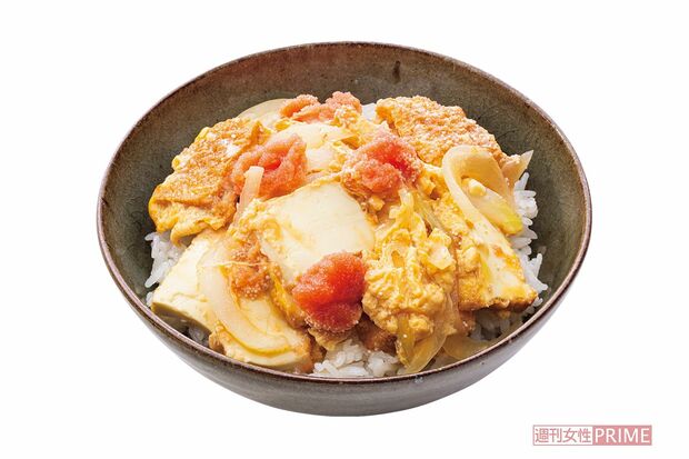 明太卵とじ丼　撮影／廣瀬靖士
