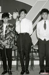 写真左から植草克秀、東山紀之、錦織一清