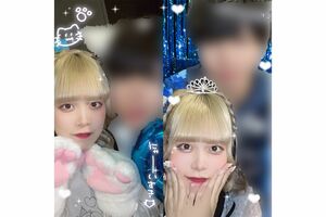 北川望歩容疑者と推しメンのツーショット（本人SNSより）