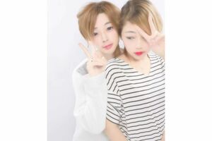 新関優花容疑者（右）と福元健容疑者（新関容疑者のSNSより）