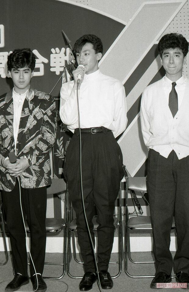 写真左から植草克秀、東山紀之、錦織一清