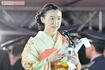 『天皇陛下御即位をお祝いする国民祭典』で約2分半、祝辞を読み上げた芦田愛菜(11月9日)