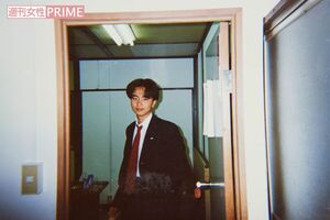 当時通っていた学校で同級生が撮影した、制服姿の国分博さん