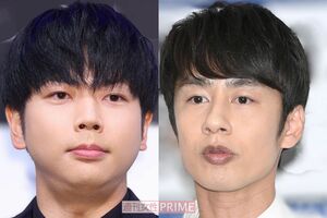 写真左から増田貴久、中丸雄一