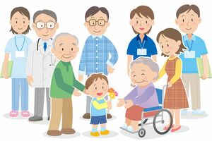 ケアマネジャーや、近隣の人たちとは普段からコミュニケーションを取っておく　※写真はイメージです