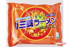 三養ラーメン（画像をクリックでAmazonの詳細ページにジャンプします）