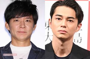 （左から）渡部建、東出昌大