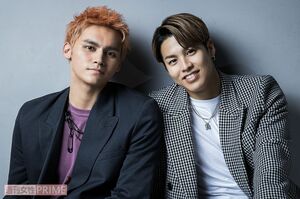 (左から)龍、RIKU 撮影/廣瀬靖士