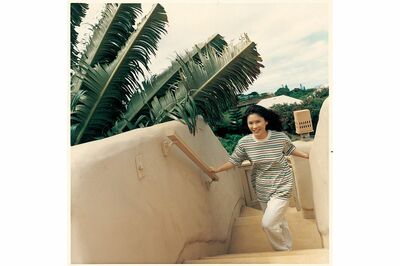 90年代に訪れたハワイでのカット。本人は自分が騒がれていることを知らなかった