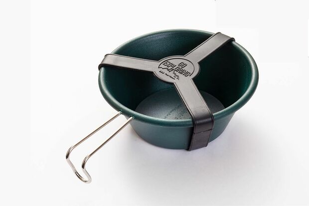 ダイソー プラシェラカップ アウトドア感を演出できるオシャレなデザインのシェラカップ