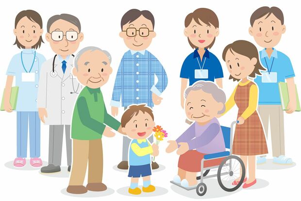 ケアマネジャーや、近隣の人たちとは普段からコミュニケーションを取っておく　※写真はイメージです