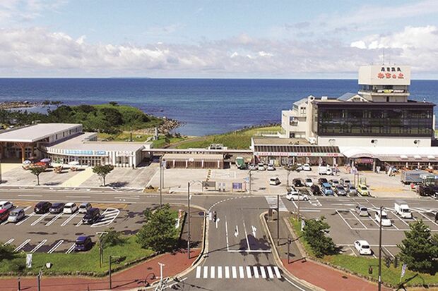 約2万坪の敷地面積を誇る東北最大級の道の駅