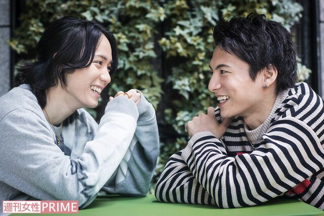 小越勇輝、宮崎秋人 撮影/廣瀬靖士