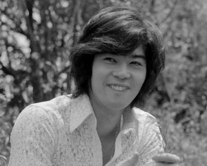  昭和47年当時。『アイドル水泳大会』の司会も務めた