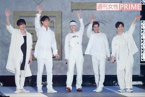 映画『帝一の國』メンバー。左から間宮祥太朗（23）、竹内涼真（24）、菅田将暉（24）、野村周平（23）千葉雄大（28）　撮影／本誌写真班